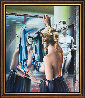 Mirror 2009 41x35 Huge Original Painting by Victor Hagea - 1
