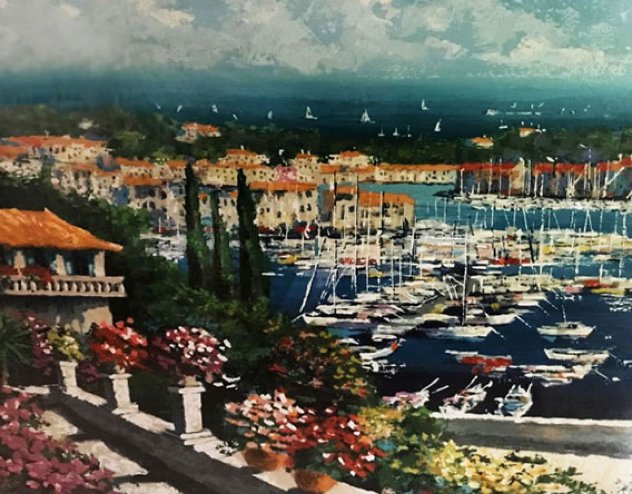 Cap Ferrat 1993 - France Limited Edition Print by Kerry Hallam