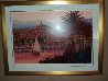 Riviera Twilight Embellished Limited Edition Print by Kerry Hallam - 1