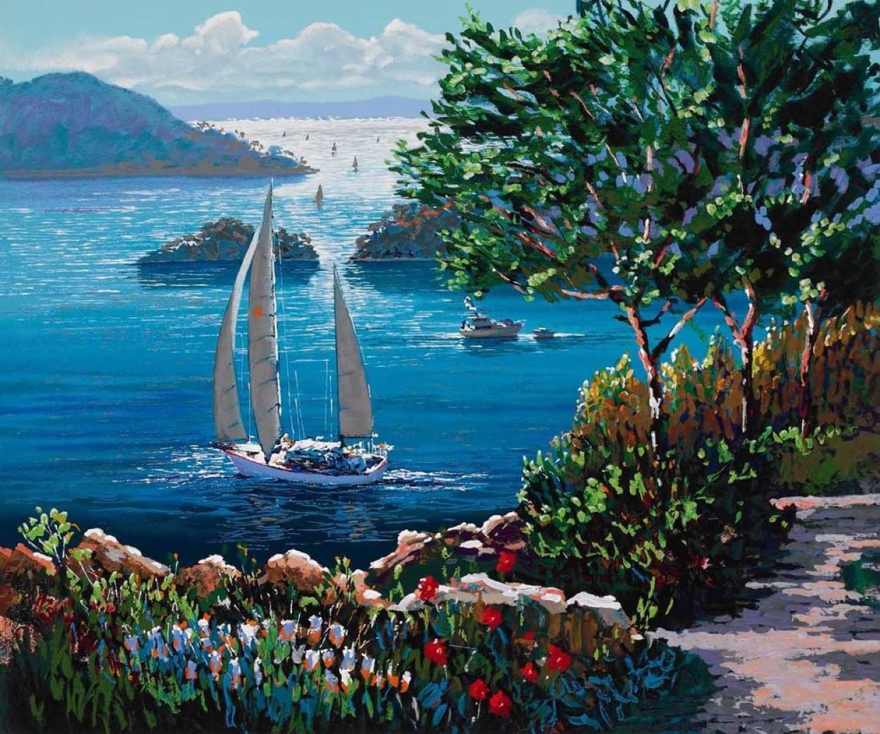 Apres Midi 1997 Limited Edition Print by Kerry Hallam Apres Midi 1997 Limited Edition Print by Kerry Hallam