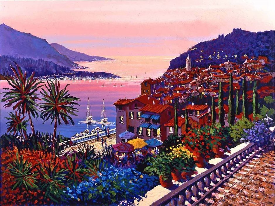 Park West Artist Kerry Hallam American Artist Paintings For Sale 44