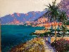 Along the Riviera 2009 39x49  Huge - France Original Painting by Kerry Hallam - 0