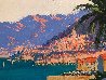 Along the Riviera 2009 39x49  Huge - France Original Painting by Kerry Hallam - 4