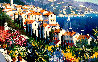 Mediterranean Suite: Eze Village and Mediterranean View 1993 Set of 2 Limited Edition Print by Kerry Hallam - 3