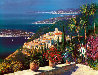 Mediterranean Suite: Eze Village and Mediterranean View 1993 Set of 2 Limited Edition Print by Kerry Hallam - 5