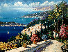 Mediterranean Suite: Eze Village and Mediterranean View 1993 Set of 2 Limited Edition Print by Kerry Hallam - 6