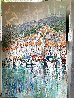Cote D’azure 1998 72x48 Huge Original Painting by Kerry Hallam - 5