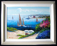 Afternoon Reverie 2000 Embellished Limited Edition Print by Kerry Hallam - 1 Afternoon Reverie 2000 Embellished Limited Edition Print by Kerry Hallam - 1