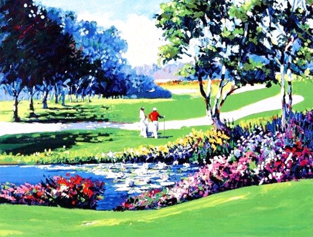 Final Approach 1994 Embellished - Golf Limited Edition Print by Kerry Hallam