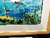 Pillsbury Sound Painting - 1997 39x49 - Huge - Virgin Islands Original Painting by Kerry Hallam - 3