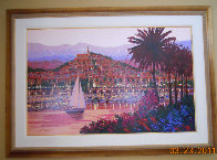 Riviera Twilight Limited Edition Print by Kerry Hallam - 1 Riviera Twilight Limited Edition Print by Kerry Hallam - 1
