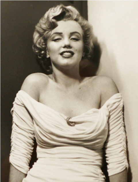 Marilyn in White Limited Edition Print by Philippe Halsman