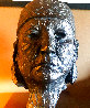 Bronze Bust of R.C. Gorman Bronze Sculpture  1980 16 in Sculpture by Ellie Hamilton - 4