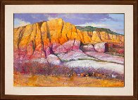 Abiquiu, New Mexico, 1987 32x44 Huge Original Painting by Albert Handell - 1 Abiquiu, New Mexico, 1987 32x44 Huge Original Painting by Albert Handell - 1