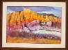 Abiquiu, New Mexico, 1987 32x44 Huge Original Painting by Albert Handell - 1