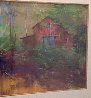 Upstate Barn 14x14 Original Painting by Albert Handell - 2