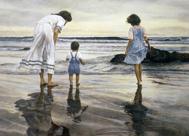 Silver Strand 1990 Limited Edition Print by Steve Hanks