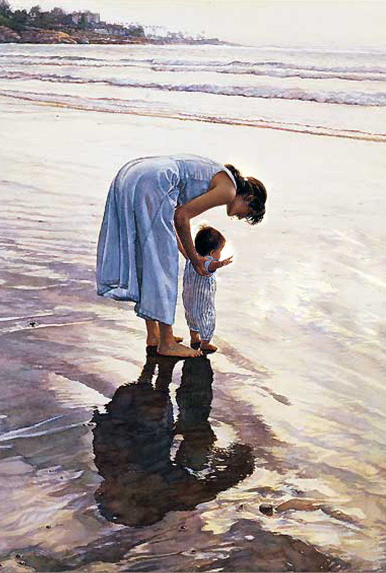 Standing on Their Own Two Feet PP 1995 Limited Edition Print by Steve Hanks