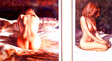 Mysteries Suite: As Mysteries Uncover and Mysteries Untold 1997 - Framed Set of 2 Limited Edition Print - Steve Hanks