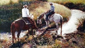 Where the Grass is Greener AP Limited Edition Print - Steve Hanks