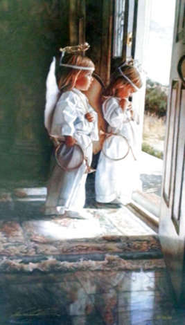 Little Angels 1996 - Signed Twice Limited Edition Print - Steve Hanks