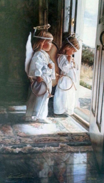 Little Angels AP 1996 Limited Edition Print by Steve Hanks