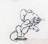 Untitled (Jerry From the Lonesome Mouse) Drawing 1943 17x20 Drawing by  Hanna Barbera - 0