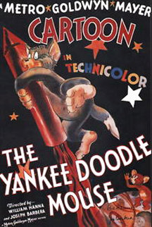 Yankee Doodle Mouse Poster HS 1996 Limited Edition Print -  Hanna Barbera