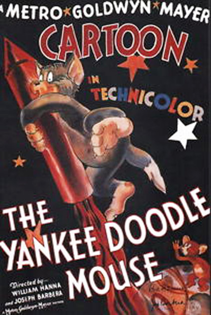 Yankee Doodle Mouse Poster HS 1996 Limited Edition Print by  Hanna Barbera