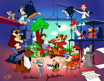 Quiet on the Set! 1991 Limited Edition Print -  Hanna Barbera