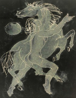 Untitled (Equus) 1954 Limited Edition Print - Hans Erni Untitled (Equus) 1954 Limited Edition Print - Hans Erni