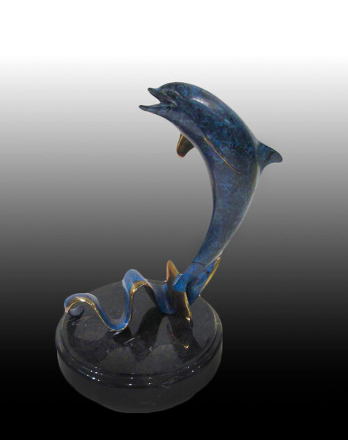 Wave Dancer AP Bronze Sculpture 2005 11 in Sculpture by Scott Hanson