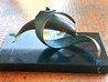Surfs Up Bronze Sculpture 2005 8 in Sculpture by Scott Hanson - 1