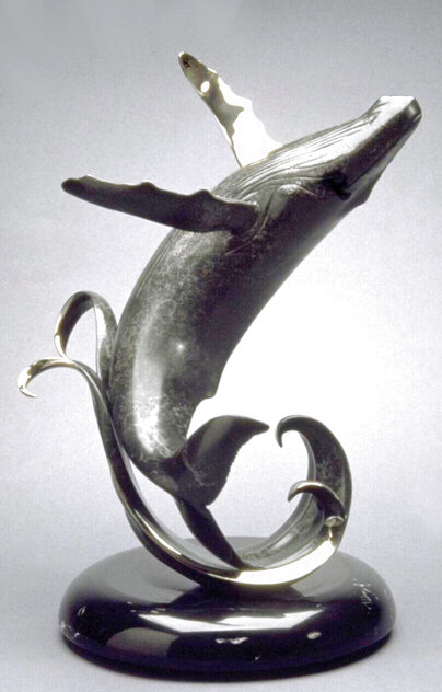 Wind and Sea Bronze Sculpture 21 in by Scott Hanson - For Sale on