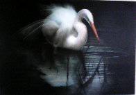 Untitled (Egret) 2003 56x80 Super Huge Original Painting by Ray Hare - 1 Untitled (Egret) 2003 56x80 Super Huge Original Painting by Ray Hare - 1