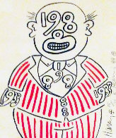 1988 Man HS Limited Edition Print by Keith Haring - 0 1988 Man HS Limited Edition Print by Keith Haring - 0