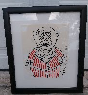 1988 Man HS Limited Edition Print by Keith Haring - 1 1988 Man HS Limited Edition Print by Keith Haring - 1