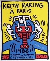 Paris Screenprint HS Limited Edition Print by Keith Haring - 1 Paris Screenprint HS Limited Edition Print by Keith Haring - 1