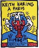 Paris Screenprint HS Limited Edition Print by Keith Haring - 1