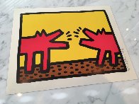 Pop Shop IV, Plate B - Barking Dogs 1989 Limited Edition Print by Keith Haring - 7 Pop Shop IV, Plate B - Barking Dogs 1989 Limited Edition Print by Keith Haring - 7