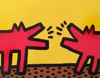 Pop Shop IV, Plate B - Barking Dogs 1989 Limited Edition Print by Keith Haring - 0 Pop Shop IV, Plate B - Barking Dogs 1989 Limited Edition Print by Keith Haring - 0