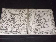 Lithographs in Artist Designed Coloring Book Ltd Edition 1986 Other by Keith Haring - 2 Lithographs in Artist Designed Coloring Book Ltd Edition 1986 Other by Keith Haring - 2