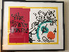 Paris Review AP 1989 Huge Limited Edition Print by Keith Haring - 2