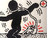 Free South Africa,  Set of 3 Lithographs 1985 HS Limited Edition Print by Keith Haring - 2