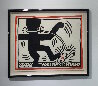 Free South Africa,  Set of 3 Lithographs 1985 HS Limited Edition Print by Keith Haring - 5