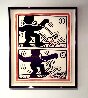 Free South Africa,  Set of 3 Lithographs 1985 HS Limited Edition Print by Keith Haring - 7