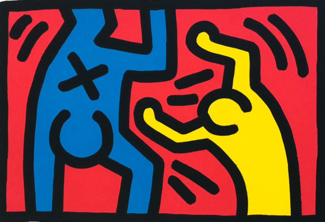 keith haring untitled dance 1987