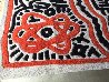 Running Man and Galaxy Art Tapestry 1985 39x59 HS Tapestry by Keith Haring - 5