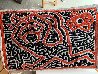 Running Man and Galaxy Art Tapestry 1985 39x59 HS Tapestry by Keith Haring - 3