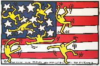 New York City Ballet Poster 1988 Limited Edition Print by Keith Haring - 0 New York City Ballet Poster 1988 Limited Edition Print by Keith Haring - 0